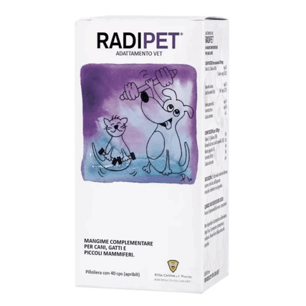 Radipet adattamento Pet - 40 capsule da 700 mg.