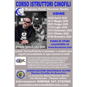 Corso di Formazione per istruttori cinofili (Richiedere via contatto)