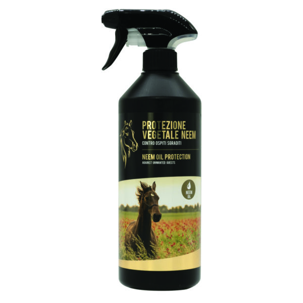 Repellente vegetale all'olio di Neem per cavalli 750 ml