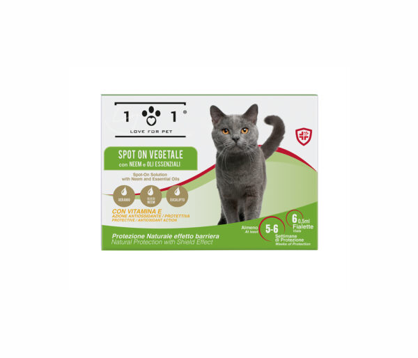 Spot On Vegetale all’olio di neem per gatti adulti