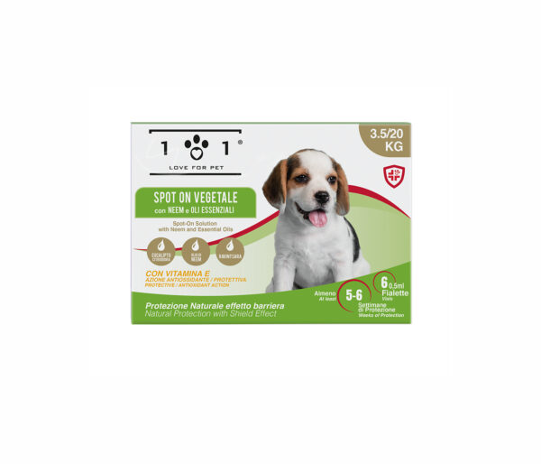 Spot On Vegetale per cani di piccola taglia e cuccioli