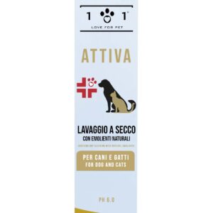 Shampoo lenitivo secco per cani e gatti 250 ml